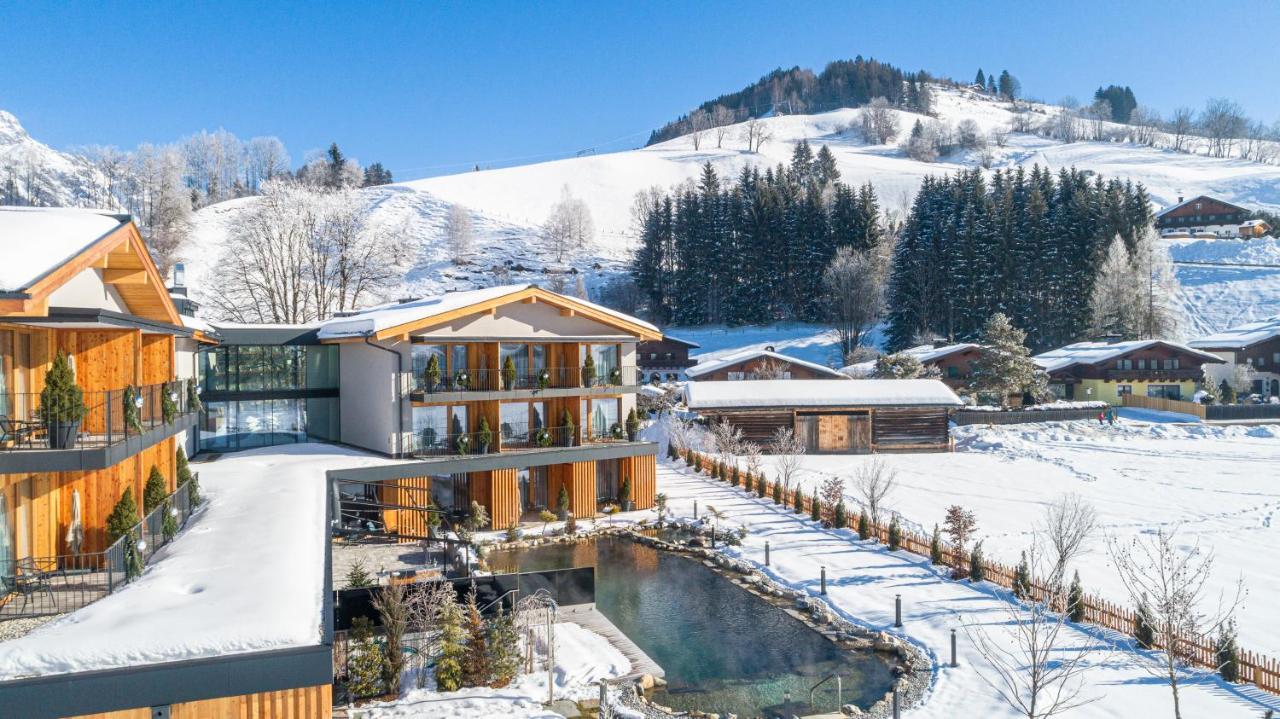 Hotel Morgenzeit -Natuerlich.Bed&Brunch Maria Alm am Steinernen Meer Kültér fotó