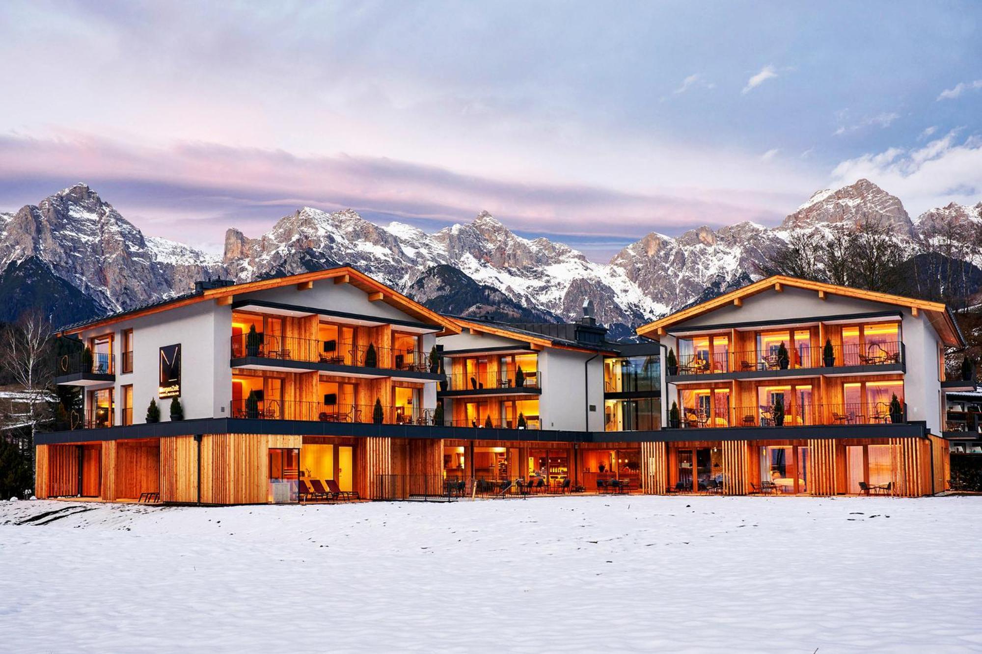 Hotel Morgenzeit -Natuerlich.Bed&Brunch Maria Alm am Steinernen Meer Kültér fotó